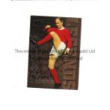 BOBBY CHARLTON / TRADE CARD Futera limited edition Legends card no. 002598 of 7,000 issued in 1997