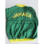 1962 COMMONWEALTH GAMES / JAMAICA Track suit top gained by Berwyn Jones at the Championships.