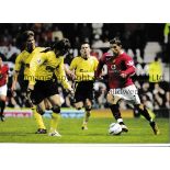 MANCHESTER UNITED Four limited edition colour 12" X 8" prints with official Manchester United