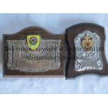 WELSH AWARDS Two 5" awards in 1960: Welsh Games 100 Yards, slightly worn and Welsh A.A.A.