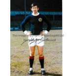 SCOTLAND / AUTOGRAPHS Fifteen 12 X 8 photos of former Internationals from the 1950's - 1990's,