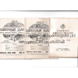 1960'S HORSERACING Sixteen race cards of which 14 are at Lincoln 1951 - 1963, 3 have writing on