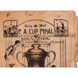 1931 FA CUP FINAL Daily Mail souvenir magazine for WBA v Birmingham, worn. Poor to fair