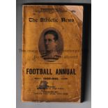 ATHLETIC NEWS FOOTBALL ANNUAL 1900-1901 Annual with paper loss at the top right corner on the