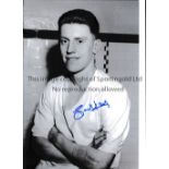 TONY KAY / AUTOGRAPHS Two 12 X 8 photos of Kay posing as a Sheff Wednesday player in the 1950's