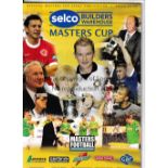 MASTERS CUP 2010 Programme, 64 pages, for the Tournament including Arsenal, Tottenham, Chelsea