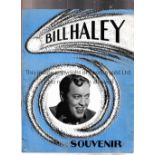 BILL HALEY Programme 1957 Bill Haley and his Comets European Tour programme. Other artists on the