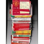 MANCHESTER UNITED TICKETS Over 130 homes from 1992 to 2005, includes 1998/9 season. Fair