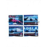 NIGEL MANSELL TRADE CARDS Four limited edition Australian Futera cards for the 1995 Australian Grand