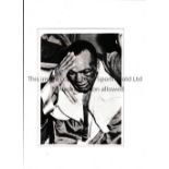 JERSEY JOE WALCOTT An 8" X 6" b/w Press photo with stamp and paper notation on the reverse of