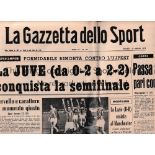 1973 ANGLO-ITALIAN CUP LAZIO V MANCHESTER UNITED Match played 21/3/1973 at the Stadio Olimpico,