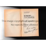 GARY SOBERS AUTOGRAPH Softback book. Twenty Years at the Top, with a dedicated signature on the