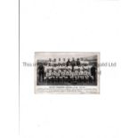 BOLTON WANDERERS B/W team group postcard for 1914/15 issued by I.E. Willis of Bolton. Slightly