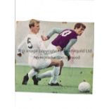 1966 WORLD CUP / ENGLAND AUTOGRAPHS Seven signed magazine pictures. Six are individually signed: