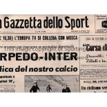 1966 FIORENTINA V MANCHESTER UNITED Friendly played 12/10/1966 in Florence. Issue of the Italian