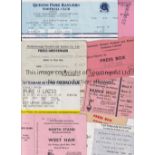 TOTTENHAM HOTSPUR Nine tickets for games involving Spurs. Homes v 1965/6 West Ham complete ticket,