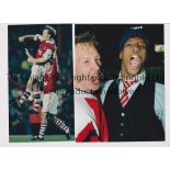 ARSENAL PRESS PHOTOS Twenty four b/w and colour photos of different size, some of which have