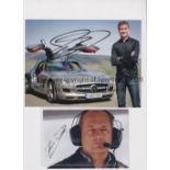 FORMULA 1 AUTOGRAPHS Seven signed photos with Certificates of Authenticity including David Coulthard