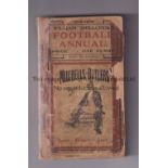 WILLIAM SHILLCOCK'S FOOTBALL ANNUAL 1914-15 Annual 342 pages. Back page taped the wrong side first