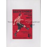 BRENTFORD Publication of sketches by Laurence East for 1946/7. Generally good