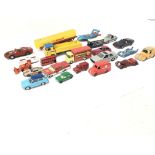 A Collection of Playworn Die-Cast including Dinky.