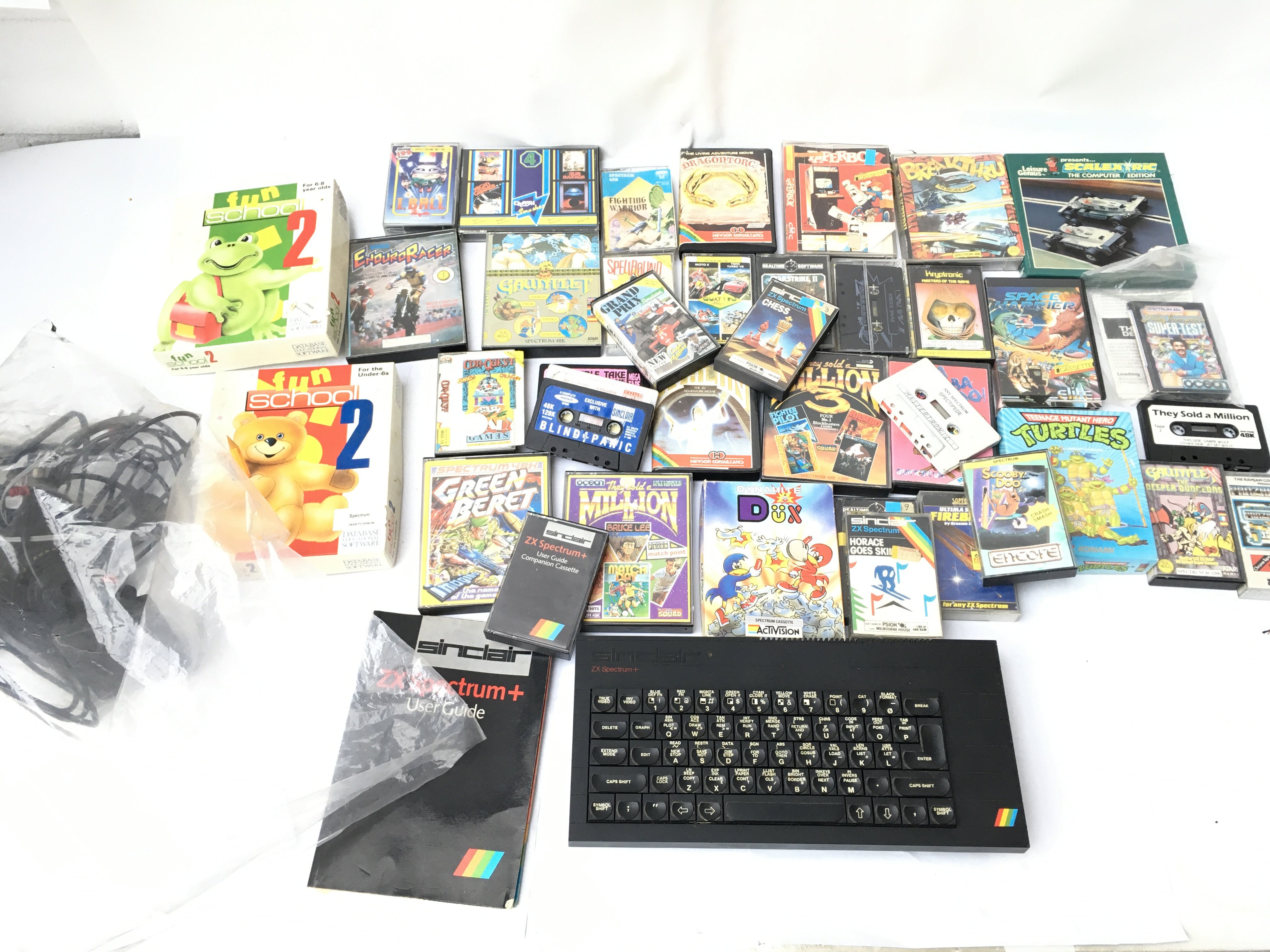 ZX Spectrum + Including a large number of games.