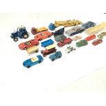 A Collection of Playworn Die-Cast including Dinky.