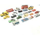 A Collection of Playworn Die-Cast including Dinky.