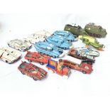 A Collection of Playworn Die-Cast including Dinky