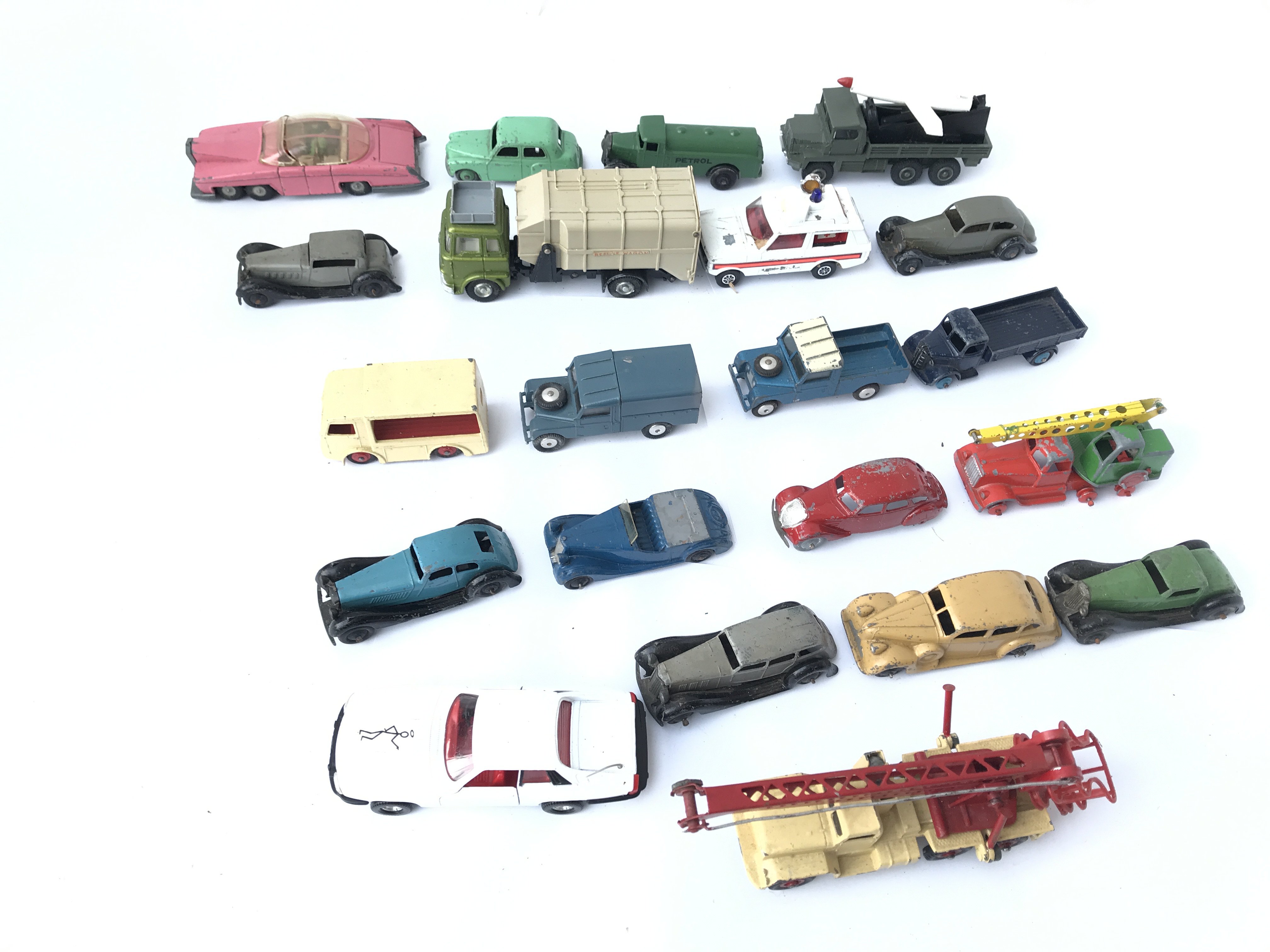 Collection of assorted Playworn Vehicles including - Image 4 of 4