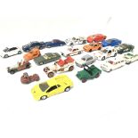 A Collection of Playworn Die-Cast including Dinky.