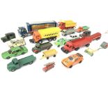 A Collection of Playworn Die-Cast including Dinky.