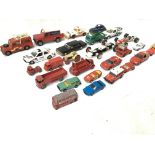 A Collection of Playworn Die-Cast including Dinky.