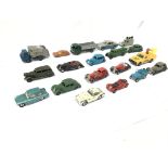 A Collection of Playworn Die-Cast including Dinky.