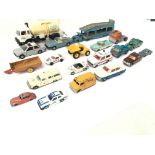 A Collection of Playworn Die-Cast including Dinky.