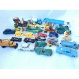 A Collection of Playworn Die-Cast including Dinky.