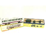 A Boxed Dinky Vega Major Luxury Coach(Worn) #954 a