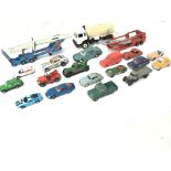 A Collection of Playworn Die-Cast including Dinky.