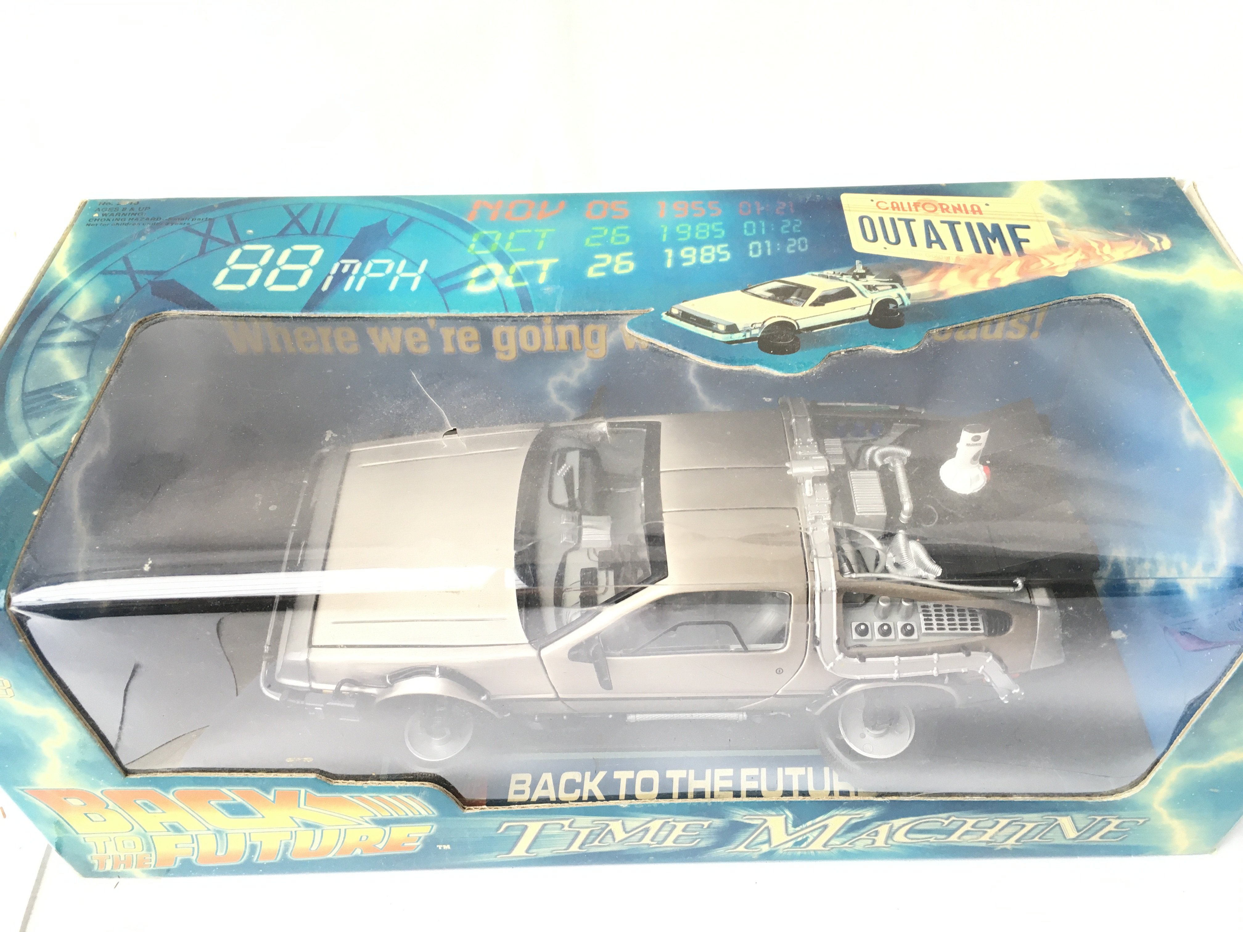 A Boxed Sun Star Die Cast Back to The Future Time - Image 2 of 3