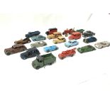 A Collection of Playworn Die-Cast including Dinky.