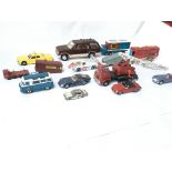 A Collection of Playworn Die-Cast including Dinky.