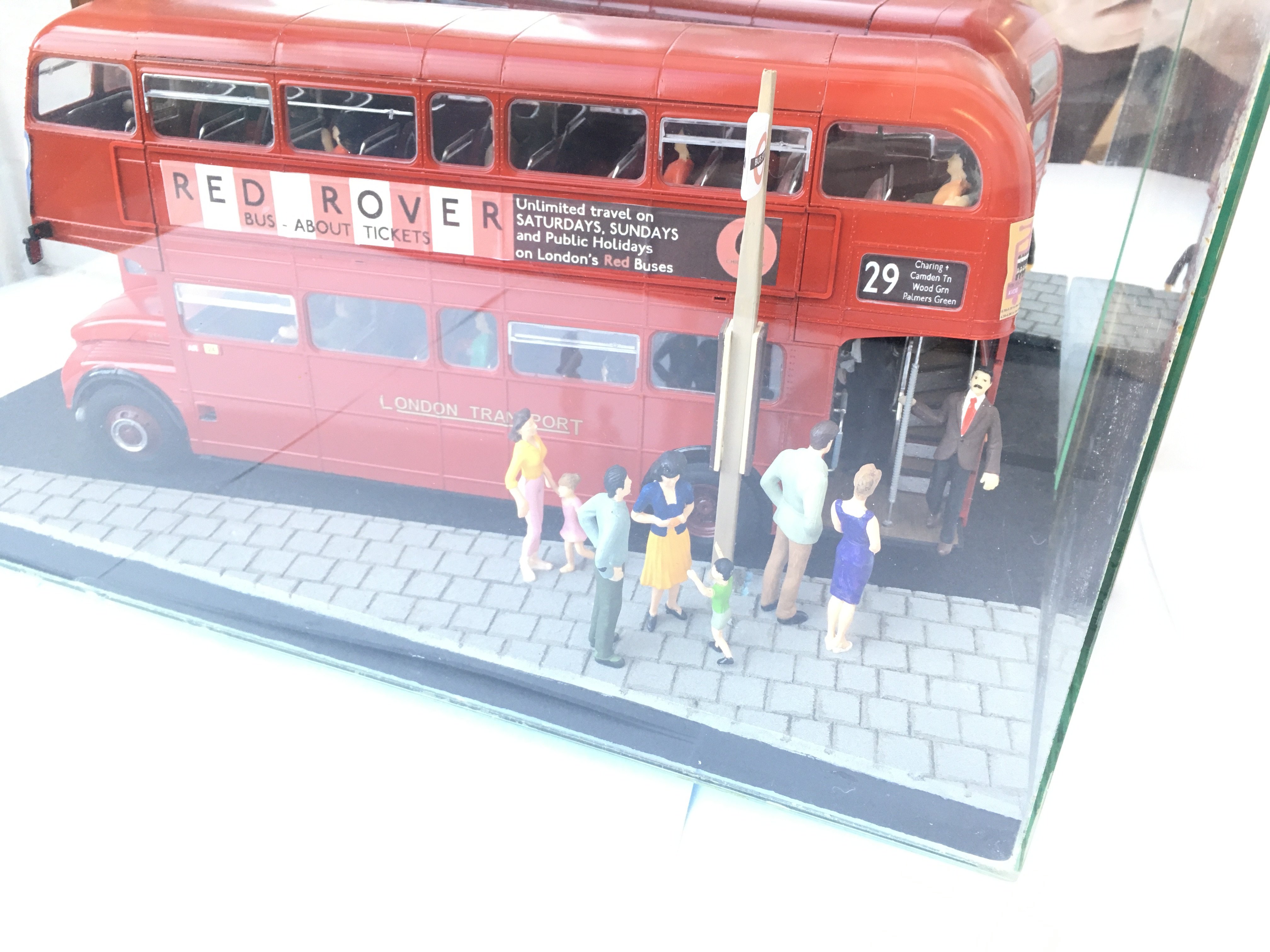 Revell model kit of London route master in wall mo - Image 3 of 3