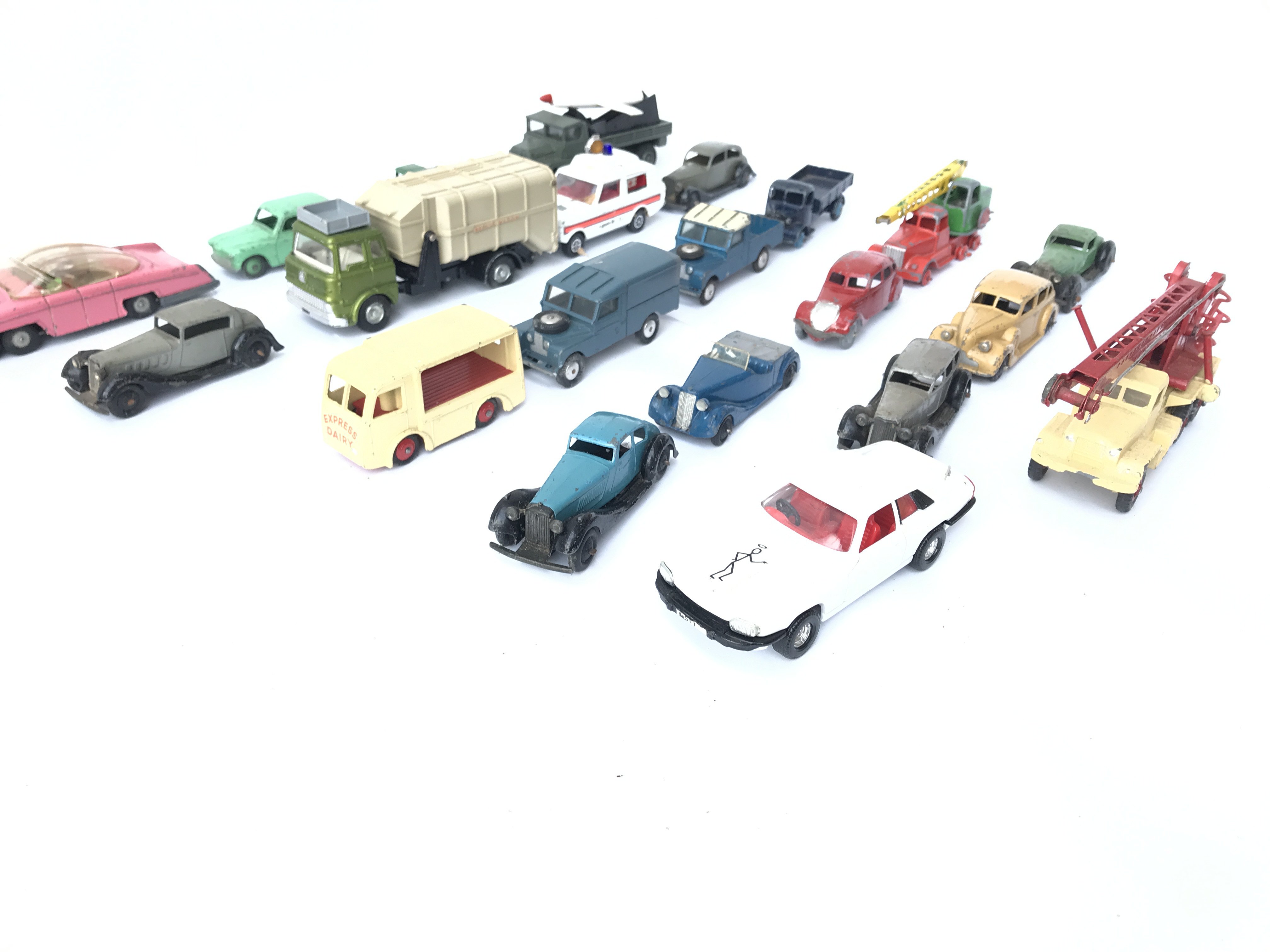 Collection of assorted Playworn Vehicles including - Image 2 of 4