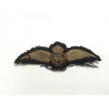 A WW2 Royal Canadia airforce pilot's wings.