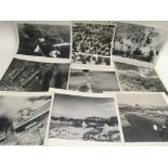 A collection of 135 black and white Press and intelligence photos U.S.A