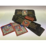 A block printed collection of Tibetan scriptures,