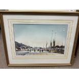 John Snelling, 2 gilt framed local watercolours ti