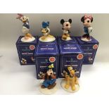 Six boxed Royal Doulton Disney character figures f