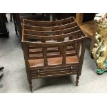 A small reproduction mahogany Canterbury - NO RESE