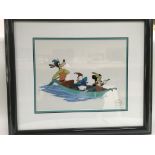 A framed and glazed Disney Studio sericel from the